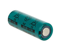 Промисловий акумулятор FDK HR-4/5AAUC, Ni-MH 4/5AA, 1100mAh, 1.2V, 2.3A, flat top, фото 3