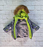 Дитячий зимовий комбінезон для хлопчика від 80 до 126 см, фото 2