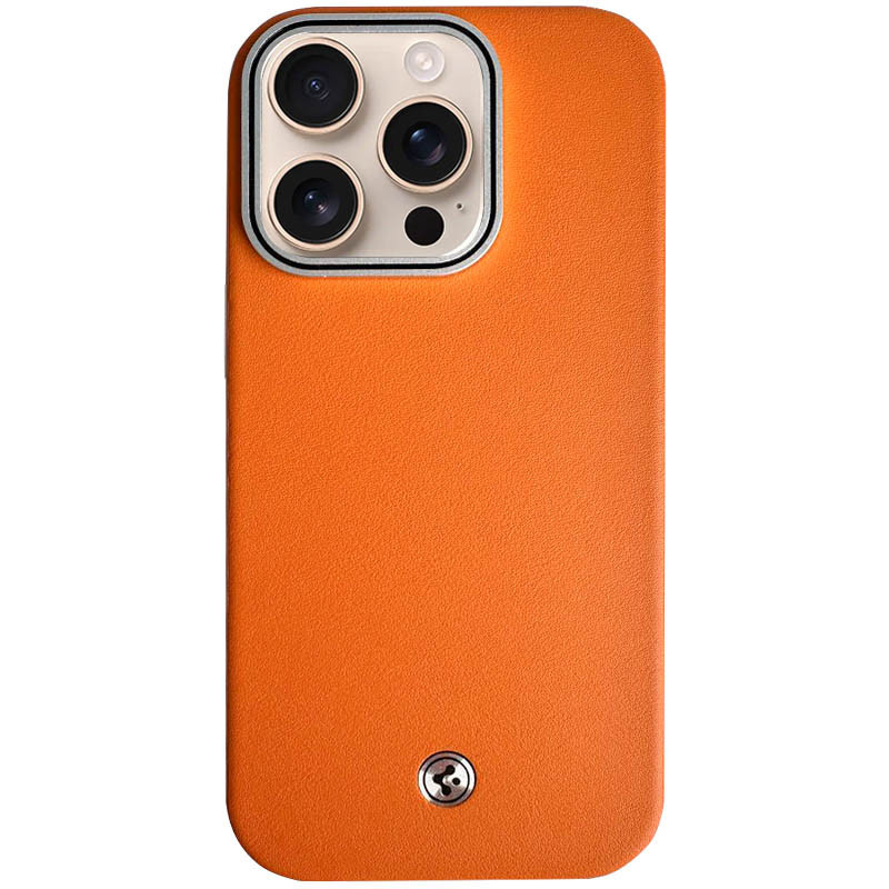 Чохол SGP PC+Leather with MagSafe для Apple iPhone 16 Pro (6.3") Brown