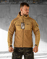 Военная куртка флисовая кофта койот флиска весна флисовка