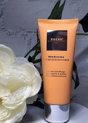КРЕМ ДЛЯ РУК З ПРОТЕЇНАМИ ШОВКУ 75 МЛ (HANDCREME), BAEHR, фото 3