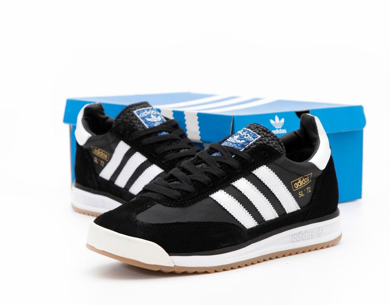 Чоловічі чорні Кросівки Adidas SL72
