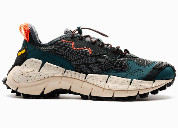 Кросівки Reebok Zig Kinetica 2 Edge Black Midnight Pine - H00115, фото 1