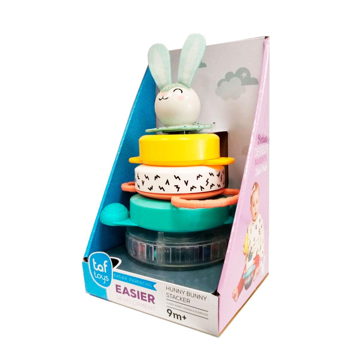 Пірамідка розвиваюча Полярне сяйво Taf Toys Кролик