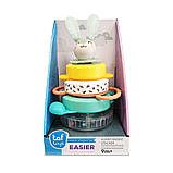 Пірамідка розвиваюча Полярне сяйво Taf Toys Кролик, фото 2