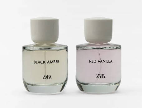 Набір жіночих парфумів ZARA Red Vanilla 90ml + Black Amber 90ml, фото 1