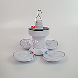 Акумуляторна кемпінгова лампа світильник Charging Lamp — BL-2029, біла, фото 3