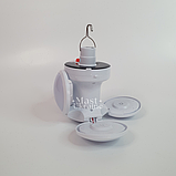 Акумуляторна кемпінгова лампа світильник Charging Lamp — BL-2029, біла, фото 5