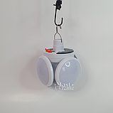 Акумуляторна кемпінгова лампа світильник Charging Lamp — BL-2029, біла, фото 7