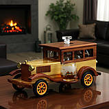 Набір для віскі Авто Історія графін 850 мл та 2 склянки 300 мл, фото 3