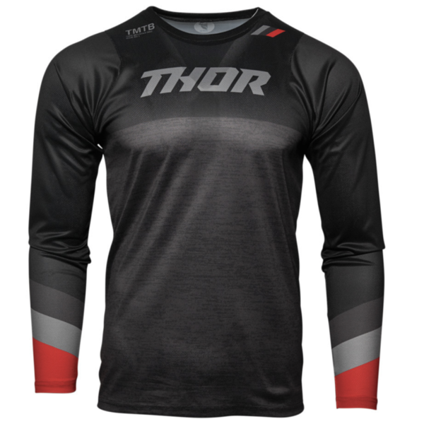 Рашгард чоловічий CoolMax TMTB THOR чорно-червоний