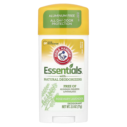 Натуральний дезодорант Arm & Hammer Essentials with Natural Deodorizers Deodorant 71 g (Rosemary Lavender), фото 1
