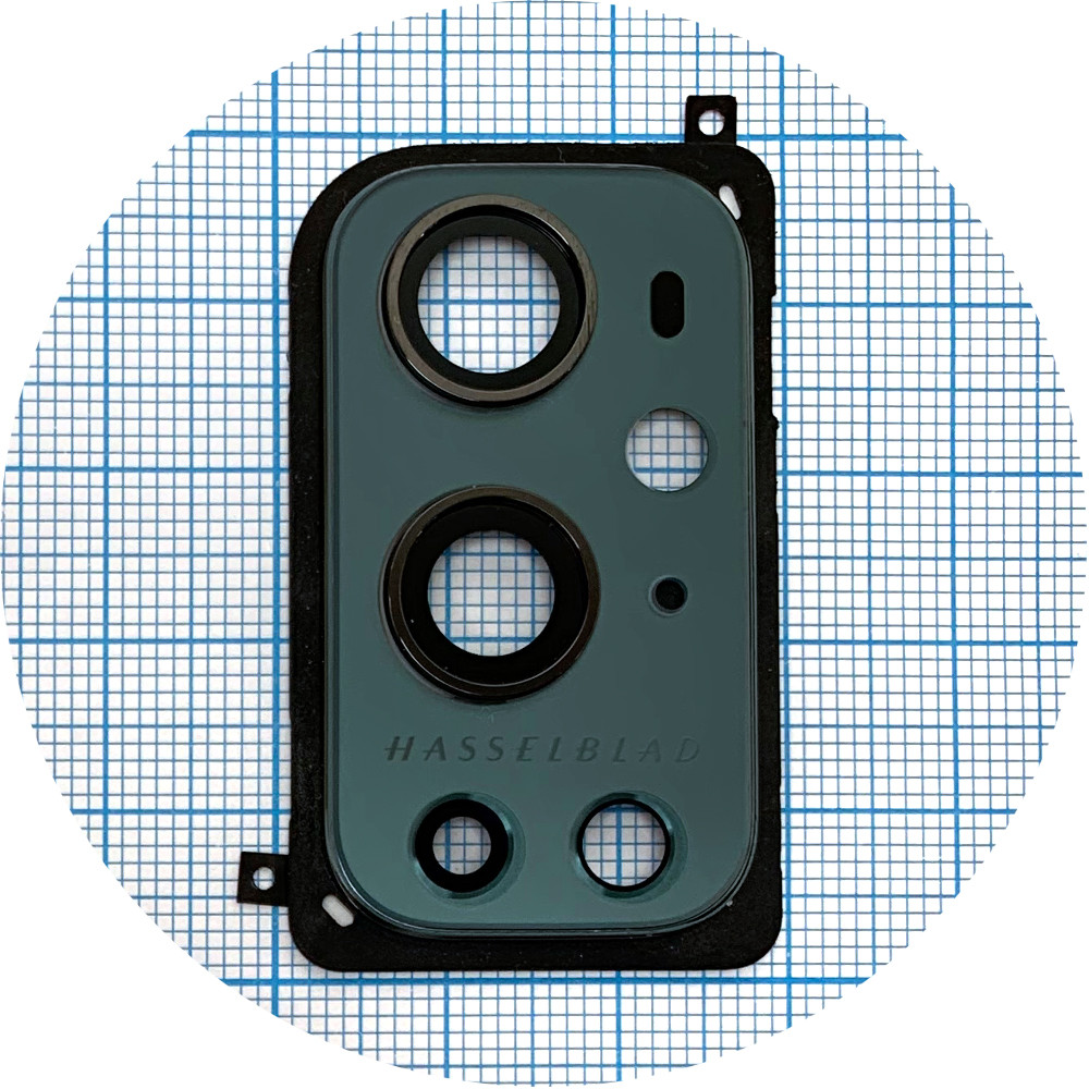 Скло камери OnePlus 9 Pro (з зеленою рамкою), фото 1