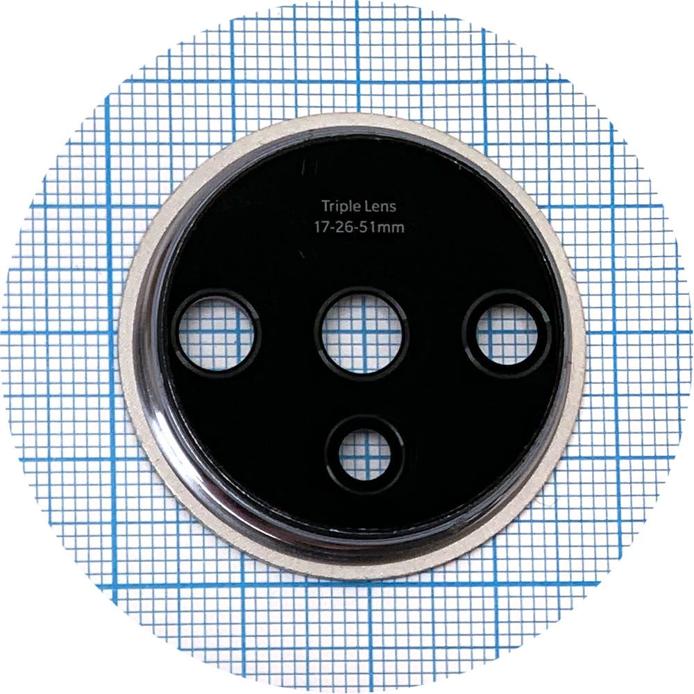 Скло камери OnePlus 7T HD1907 (у сріблястій рамці), фото 1