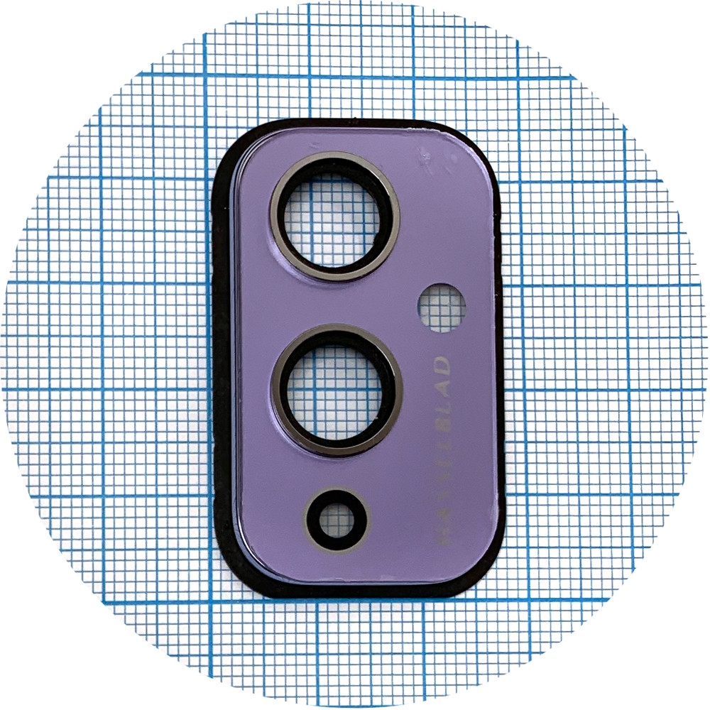 Скло камери OnePlus 9 (з фіолетовою рамкою), фото 1