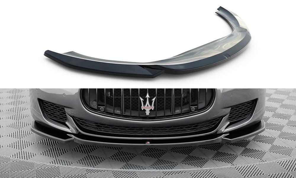Спліттер Maserati Quattroporte 6 тюнінг обвіс губа елерон, фото 1