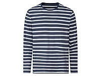 Піжамна футболка з довгими рукавами бавовняна для чоловіка Livergy LIDL 320792 S Різнобарвний