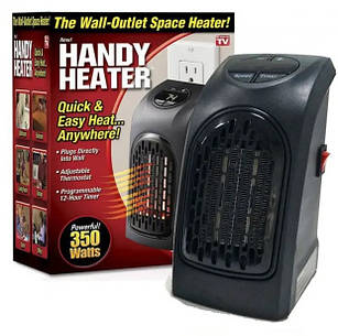 Портативний нагрівач Handy Heater 400W Міні дуйчик маленький мініобогрівач у розетку для приміщень