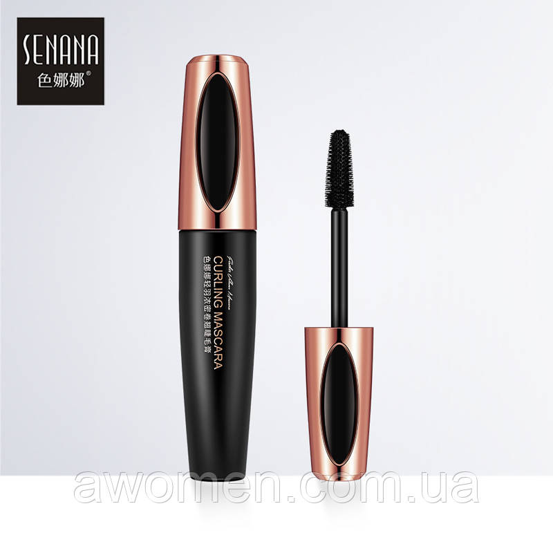 Туш для вій Senana cream Lash Mascara 12 g (силіконова щітка)