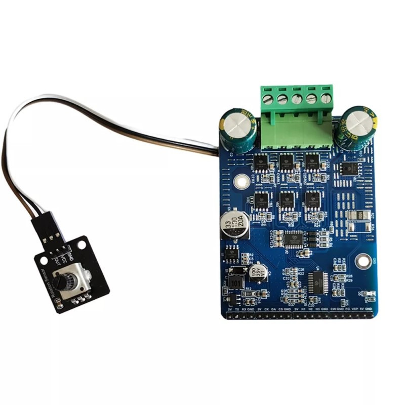 Контролер Двигуна BLDC DC 6-80V Трифазний DC Безщітковий регулятор Двигуна з Холлом