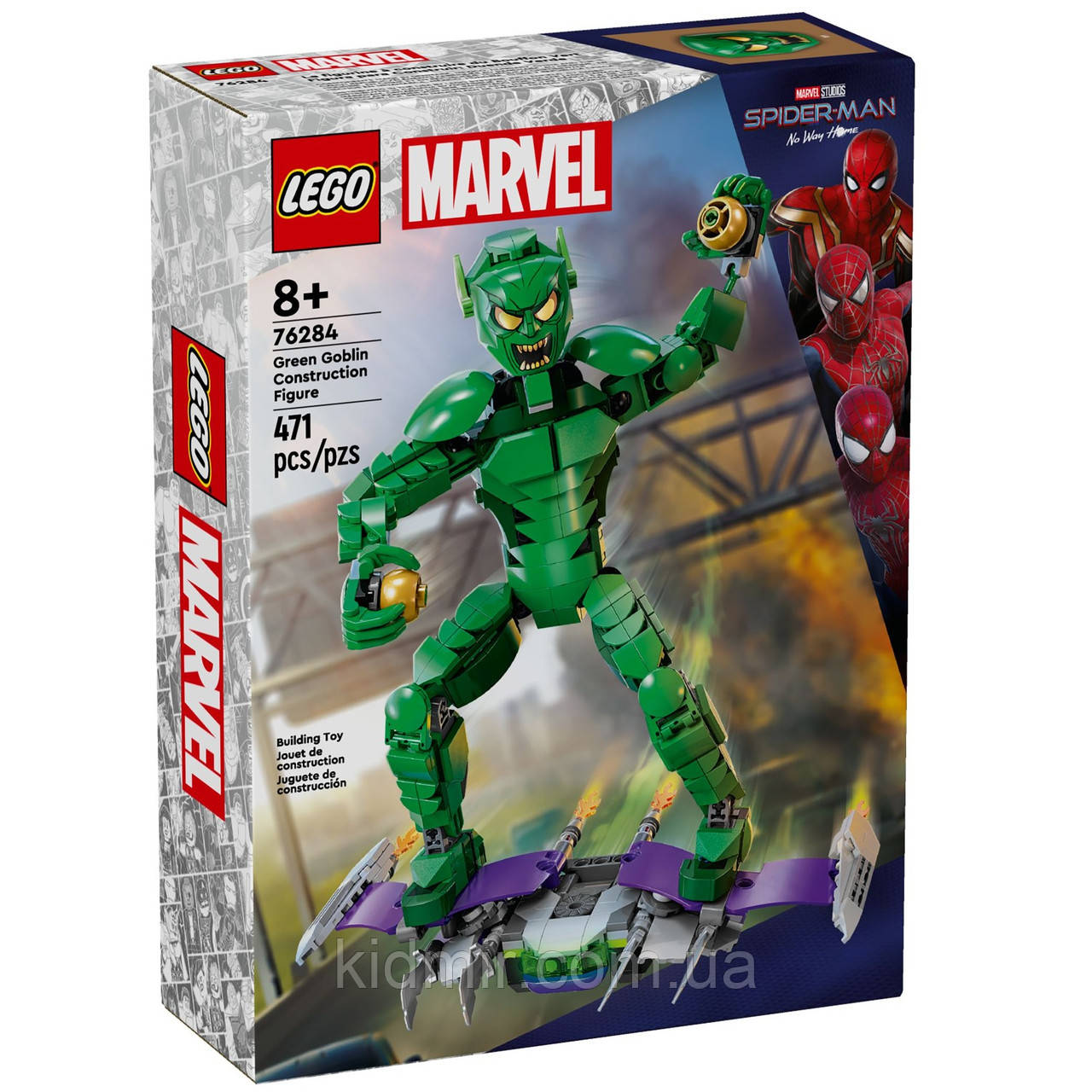 Конструктор LEGO Marvel Super Heroes 76284 Зелений Гоблін