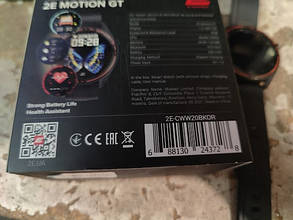 Розумний годинник 2E Motion GT 46 mm 2E-CWW20BKOR Black-Orange No 24190915/2, фото 3