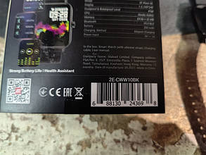 Розумний годинник 2E Wave SE 40 mm 2E-CWW10BK Black No 24190917, фото 3