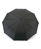 Парасолька чоловіча сімейна (президентська) Bellissimo №M636 автомат на 10 спиць Чорний, фото 2