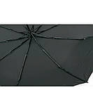 Парасолька чоловіча сімейна (президентська) Bellissimo №M636 автомат на 10 спиць Чорний, фото 8