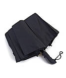 Парасоля чоловіча Bellissimo №M525 на 10 спиць напівавтомат Чорний, фото 3