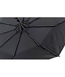 Парасоля чоловіча Bellissimo №M525 на 10 спиць напівавтомат Чорний, фото 8