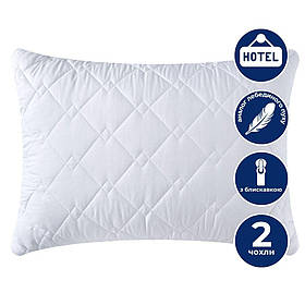 Подушка Classic Soft 50х70 см IDEIA штучний пух з внутрішньою подушкою на блискавці, аналог пуху для готелів та дому