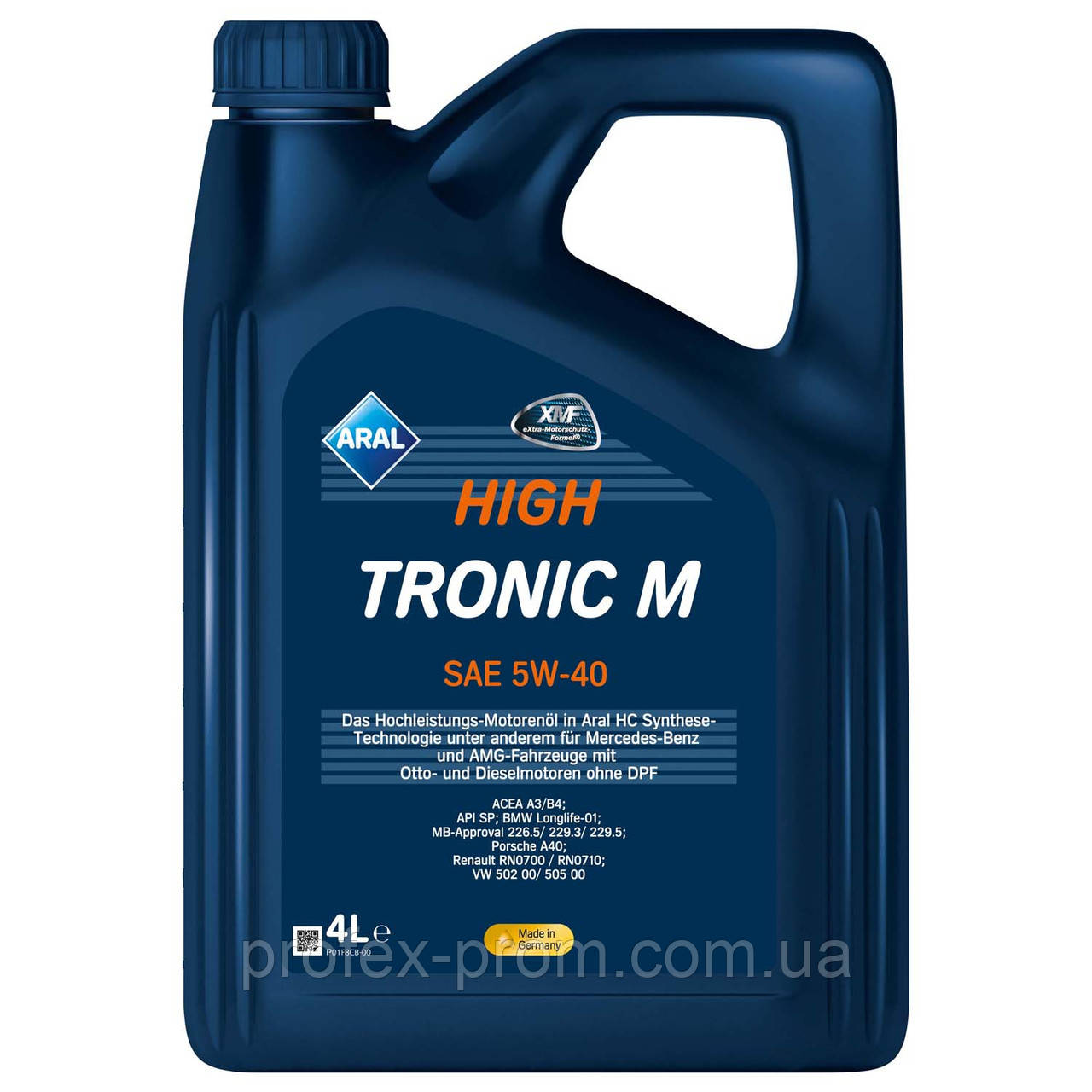 Олива моторна Aral HighTronic M 5W-40, 4л (шт.)