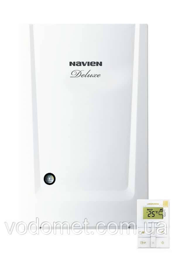Котел газовий Deluxe Coaxial-24K двоконтур турбо Navien+комплект для системи димовидалення - 6139