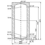 Теплоакумулятор THERMO ALLIANSE TA-00 1000 60 мм — 28338-01, фото 3