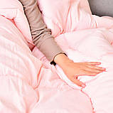 Набір Tropical євро ковдра 200х220 см + 2 подушки 50х70 см пудра IDEIA антиалергійний, фото 10