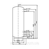 Теплоакумулятор Thermo Alliance TA-ТАМ-00 350 (без ізоляції) - 28510-01, фото 2