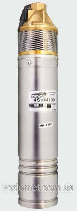 Насос глибинний 4 SKM 150-1,1 kw "EUROAQUA" з конденсатором - 28884