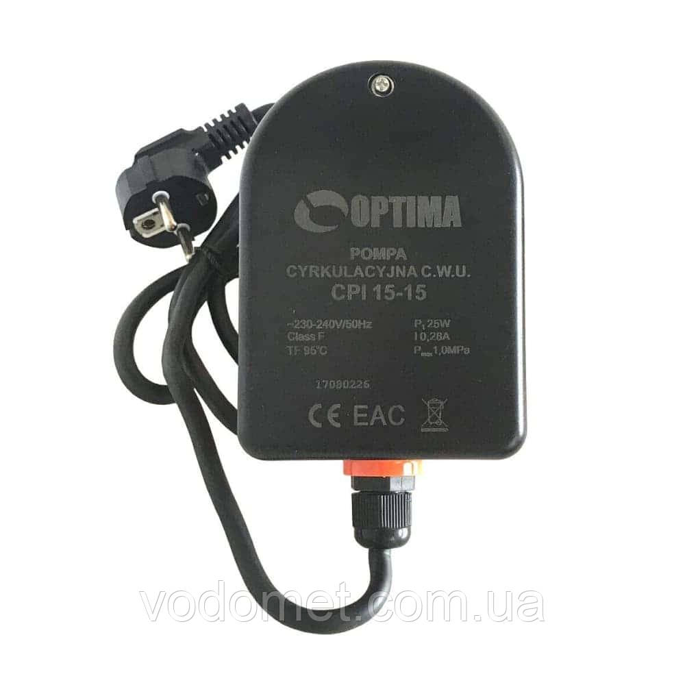 Насос рециркуляційний Optima CPI 15-15 - 29166, фото 1