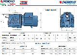 Самовмоктуючий насос Pedrollo JSWm 2CX (230V) — 8931, фото 6