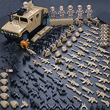 Фігурки коричневий Армії США військові для Lego Лего