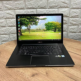 Б/в Ігровий ноутбук Б-клас Samsung NP950Z5L-X03US 15.6" 3840x2160 Touch| i7-6700HQ| 16GB RAM| 256GB SSD| GTX 950M 2GB