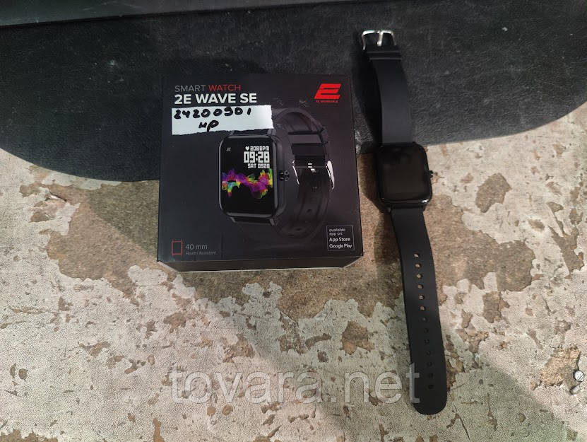 Розумний годинник 2E Wave SE 40 mm 2E-CWW10BK Black No 24200901