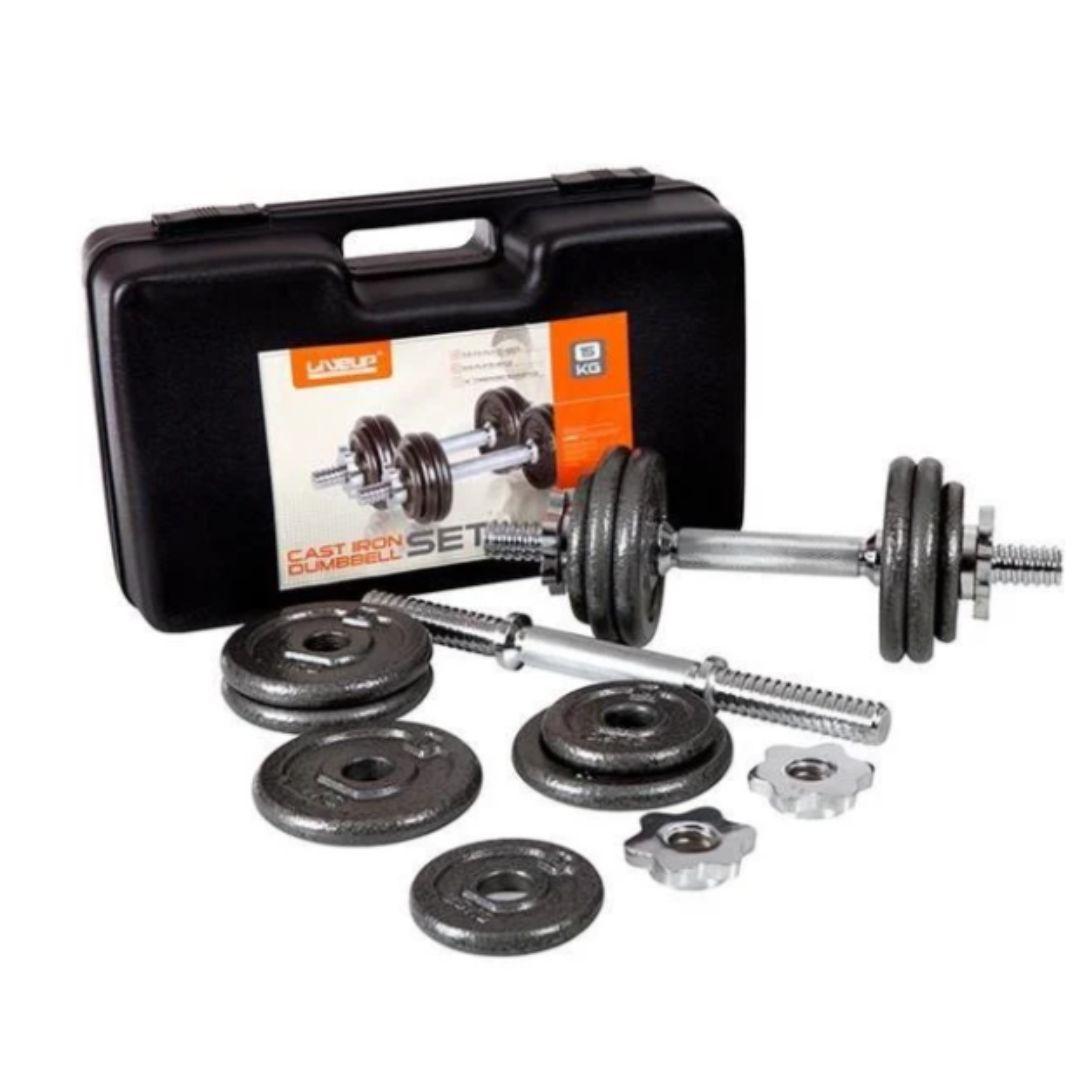 Набір гантелей в кейсі пара LiveUp DUMBBELL SET, фото 1