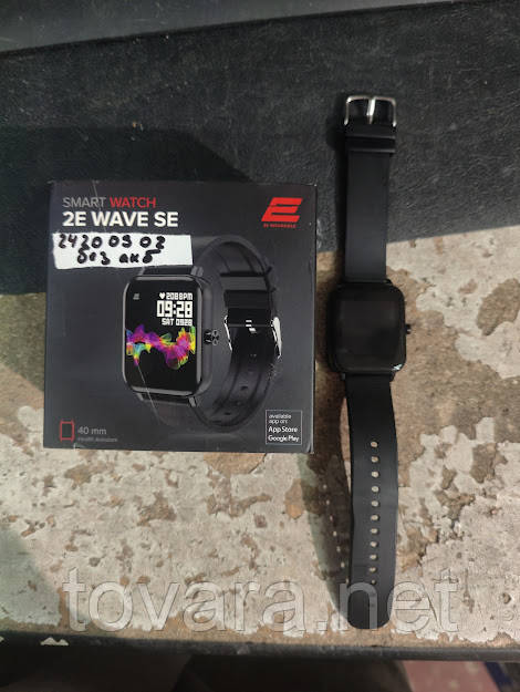 Розумний годинник 2E Wave SE 40 mm 2E-CWW10BK Black No 24200902