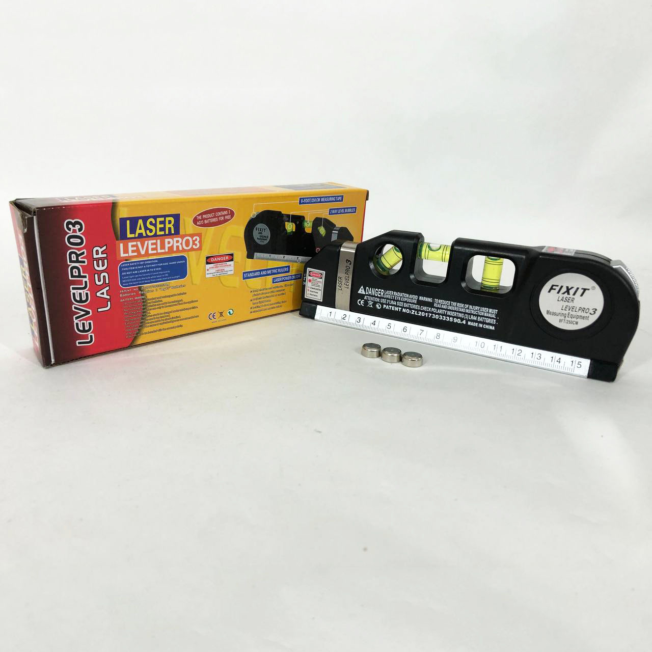 Будівельний вимірювальний нівелір Laser Level Pro 3, Лазерний нівелір для MF-999 внутрішніх робіт