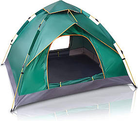 Намет автоматичний для 2-3 осіб на 2 входи 200х190 см Iceberk Green