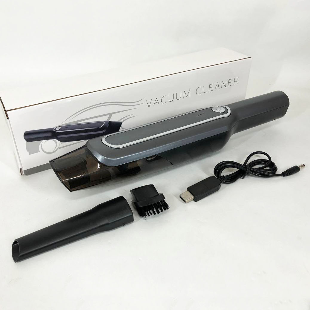 Переносний автомобільний пилосос від прикурювача Car vacuum cleaner, Надійний ручний пилосос CF-983 для авто