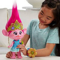 Інтерактивна іграшка "Троллі" — Поппі (Рожечка) DreamWorks Trolls Hug Time Poppy 