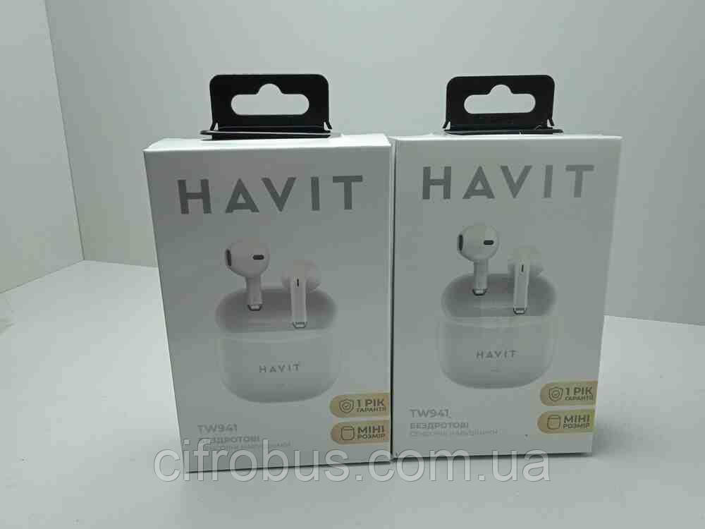 Навушники Bluetooth-гарнітура Б/У HAVIT TW941
